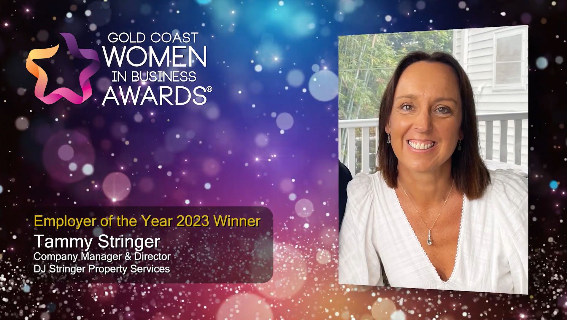 Tammy Wins Prestigious Gold Coast Employer of the Year Award.